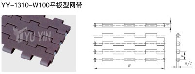 平板型网带