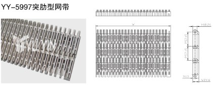 突肋型网带